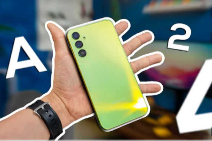 Harga dan spesifikasi HP Samsung Galaxy A24. (Foto: youtube/GadgetIn)