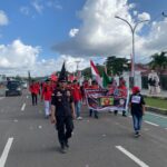 Ketum TWK Asrif Banasuru Sukses Laksanakan Devile Pembukaan Porseni di 2 Kabupaten