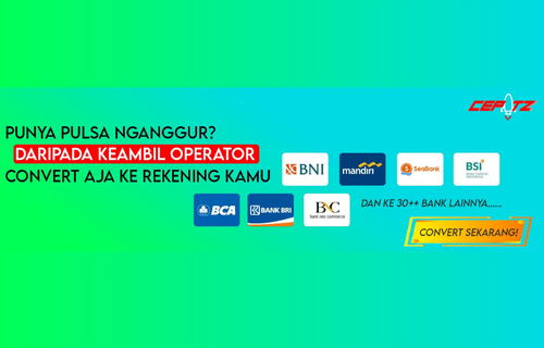 Convert Pulsa ke Rekening BRI