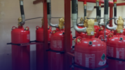 fire suppression system.