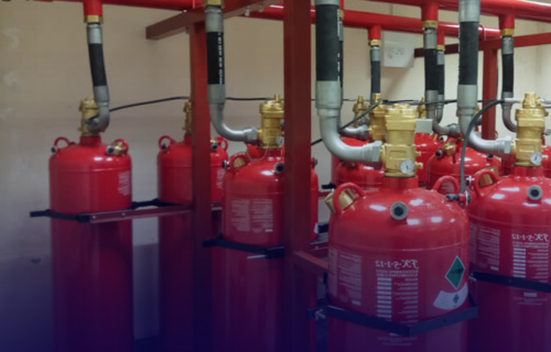 fire suppression system.