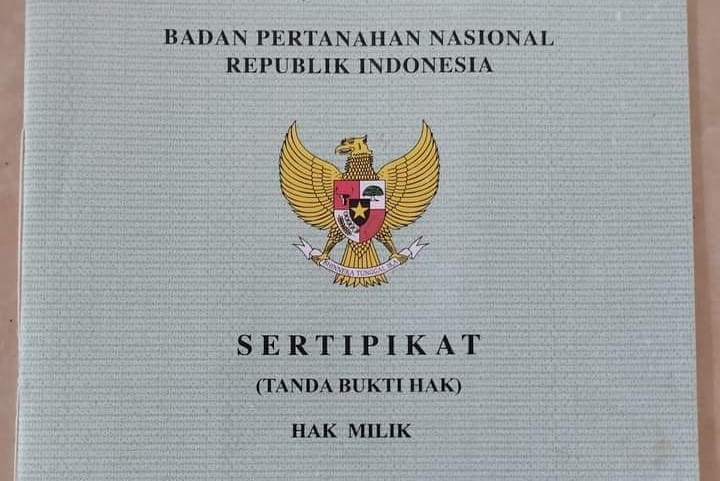 Sertipikat Tanah