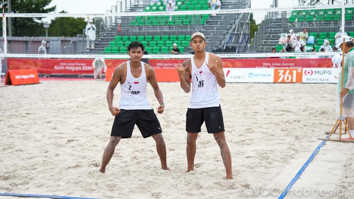 Sofyan/Bintang Tembus Final Voli Pantai Asian Games 2026