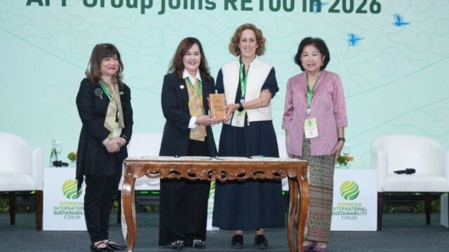 APP Group Bergabung dengan RE100, Perkuat Komitmen Transisi Energi Terbarukan